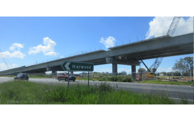 THE NEW HARWOOD BRIDGE