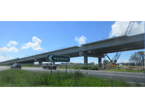 THE NEW HARWOOD BRIDGE